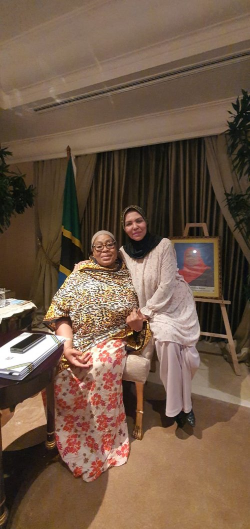 Dialogue with the President of Tanzania H.E. Samia Suluhu Hassan (Jakarta, January 2024)