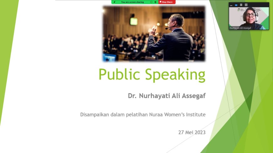 Fellowship Program Session 2: "Public Speaking"