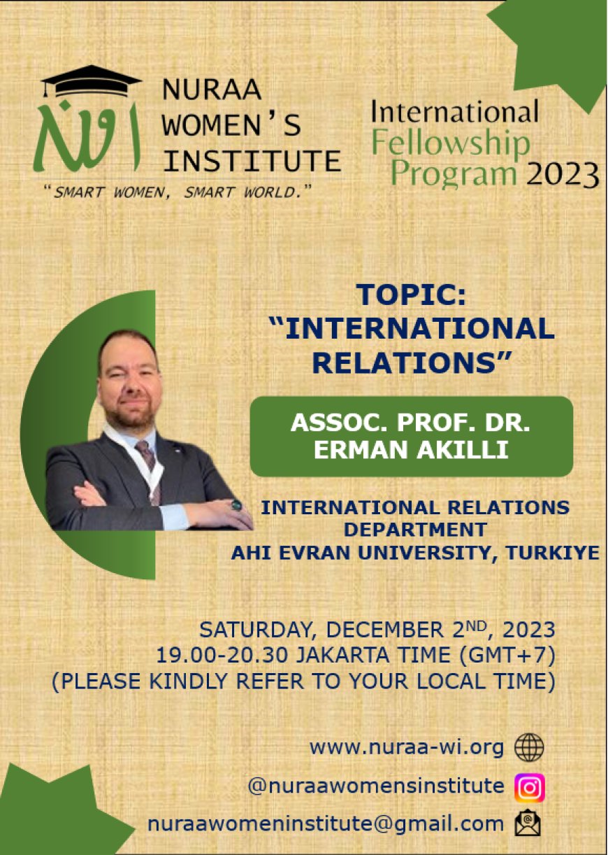 NWI 2023 International Fellowship Program Session 3: "International Relations"