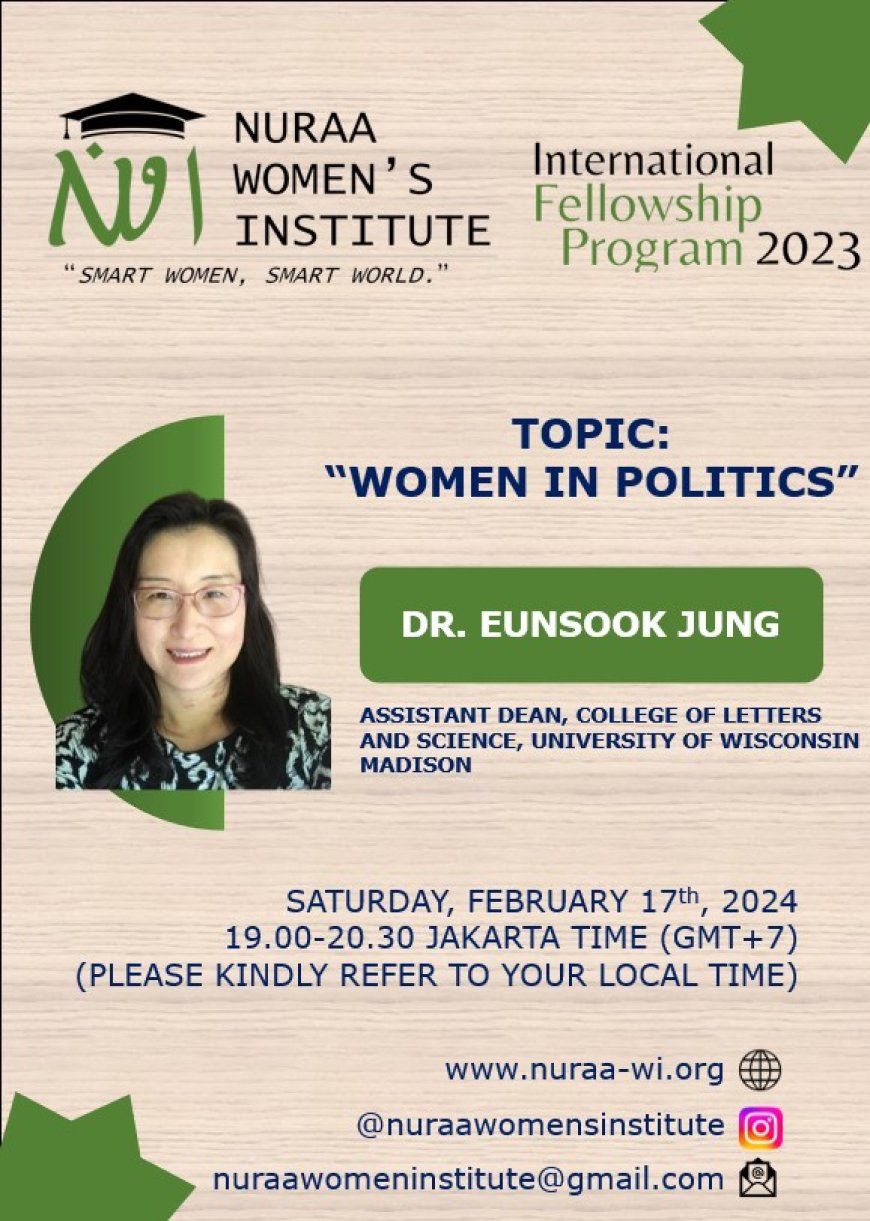 NWI 2023 International Fellowship Program Session 8: "Women in Politics"