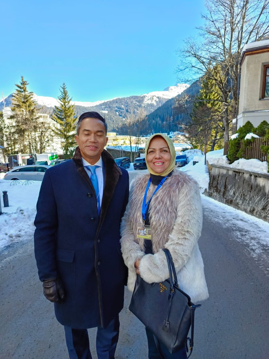 Dr. Nurhayati Ali Assegaf Attends the World Economic Forum 2025 in Davos, Switzerland