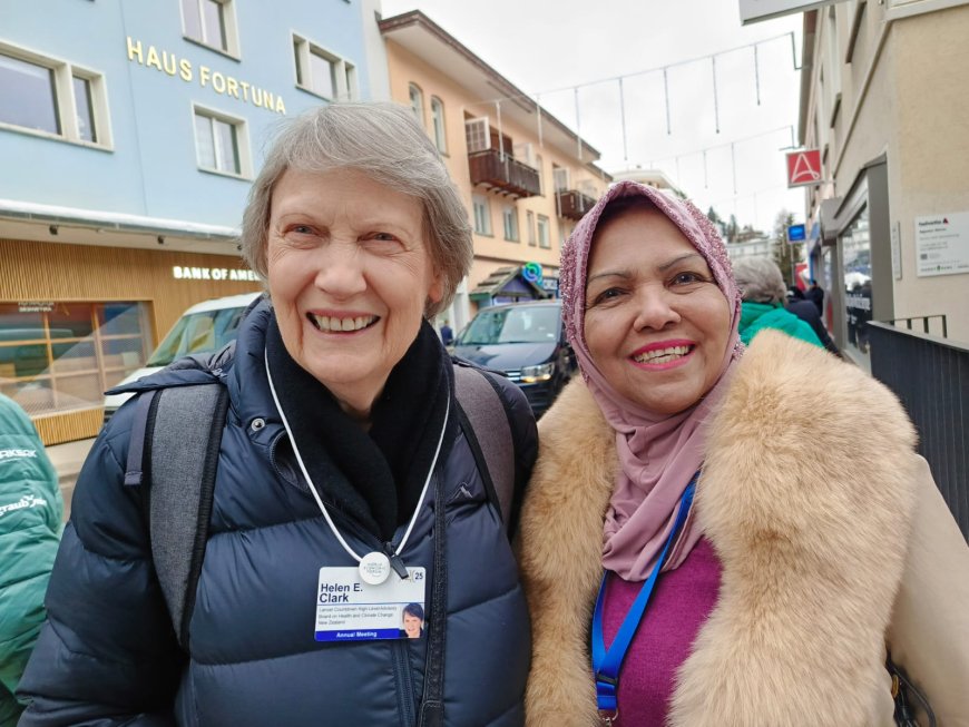 Dr. Nurhayati Ali Assegaf Attends the World Economic Forum 2025 in Davos, Switzerland