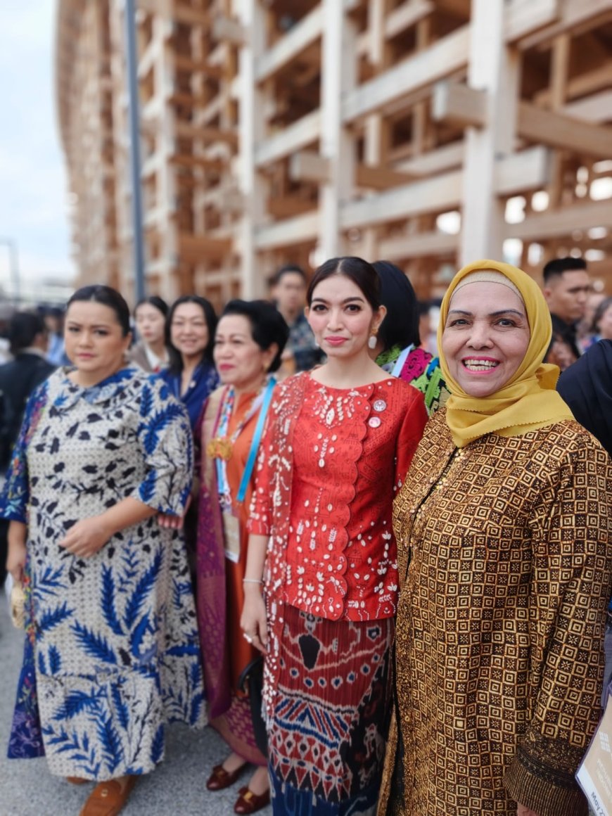 (NWI at World Expo) A Warm Start in Osaka: Dr. Nurhayati Ali Assegaf Visits the Indonesia Pavilion at World Expo 2025
