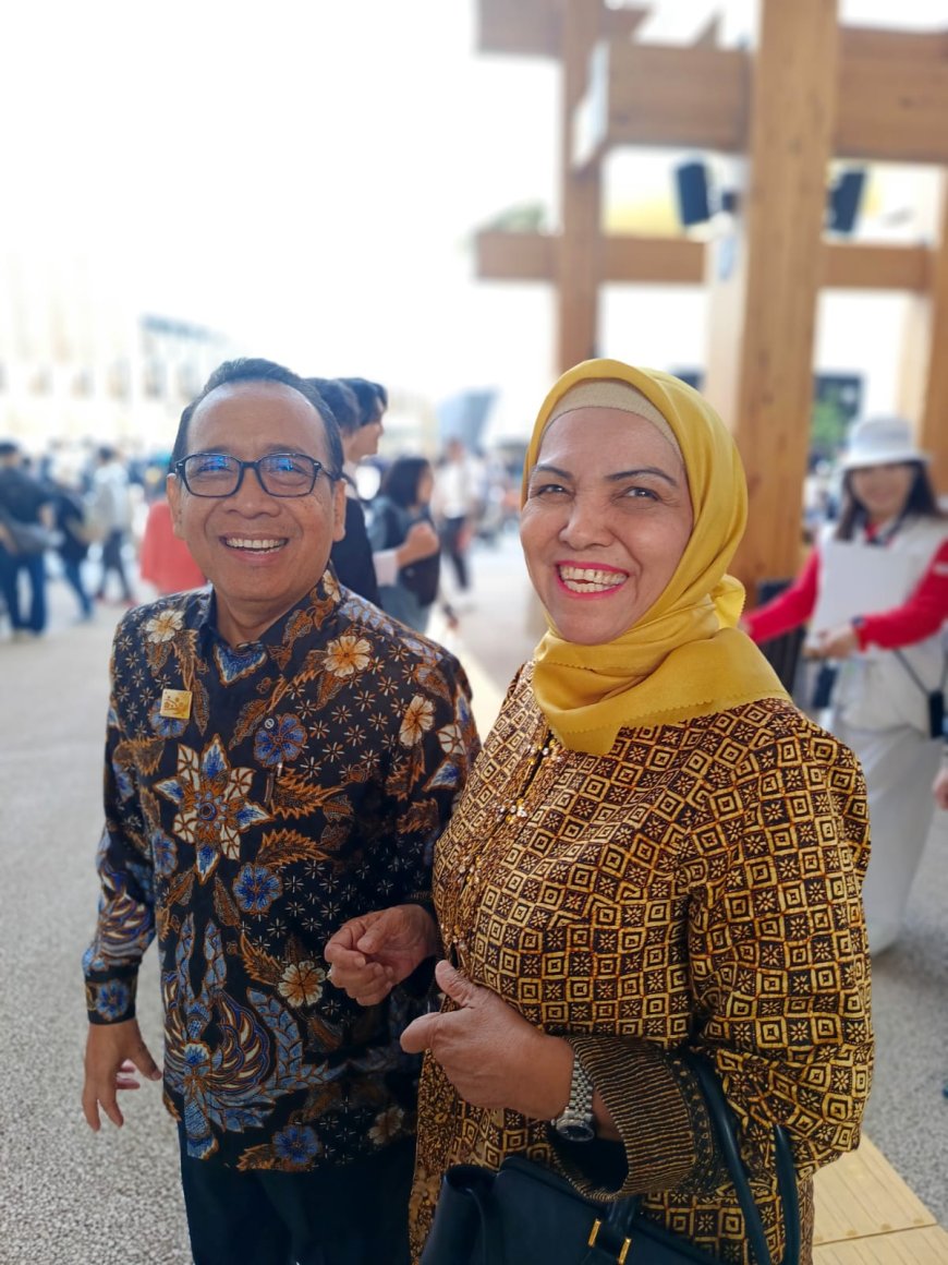(NWI at World Expo) A Warm Start in Osaka: Dr. Nurhayati Ali Assegaf Visits the Indonesia Pavilion at World Expo 2025