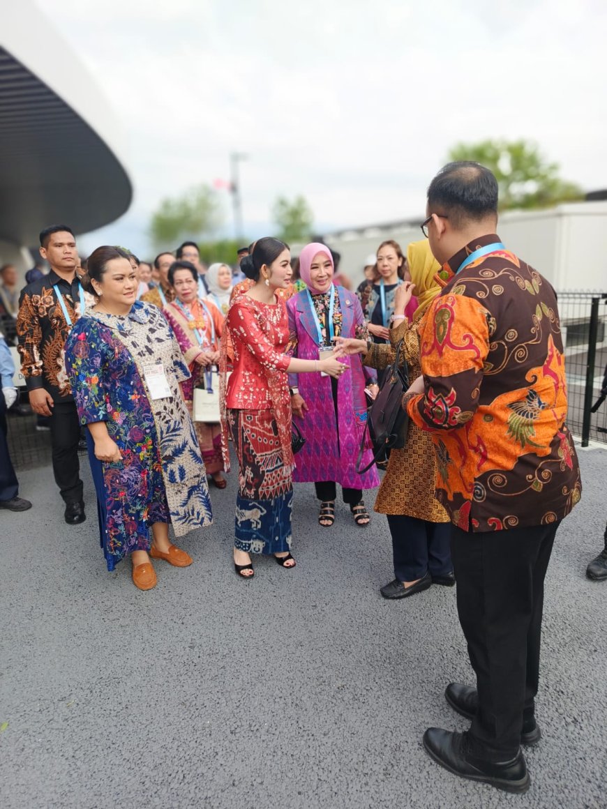 (NWI at World Expo) A Warm Start in Osaka: Dr. Nurhayati Ali Assegaf Visits the Indonesia Pavilion at World Expo 2025