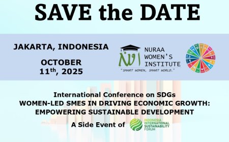 Save the Date! Nuraa Women's Institute 2025 International Conference on SDGs!